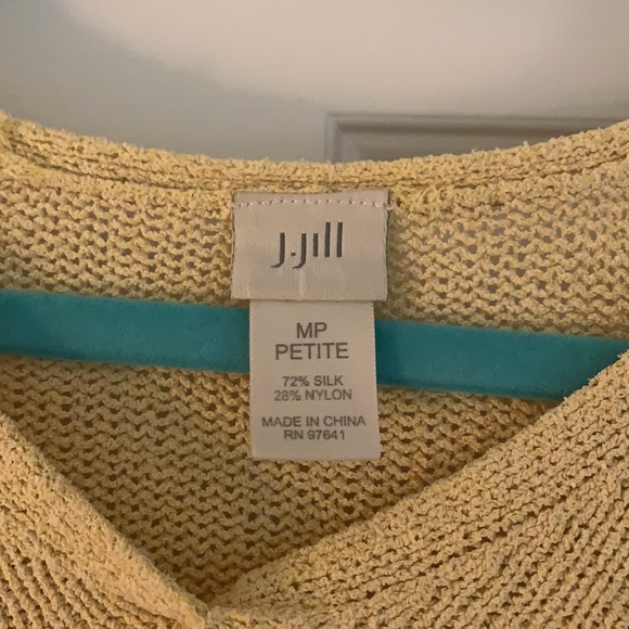 J.Jill Silk Blend Petite Sweater - Picture 2 of 3